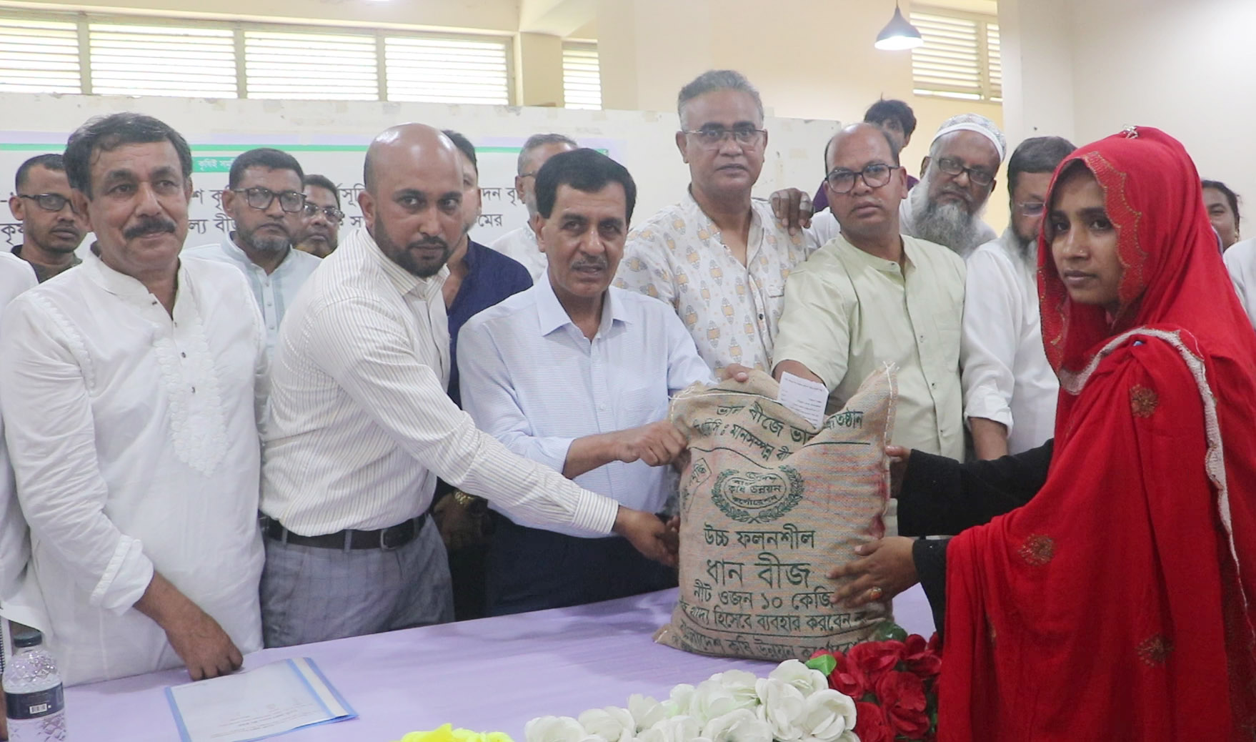 Seeds, fertilizers distributed to 5,000 farmers in Naogaon
