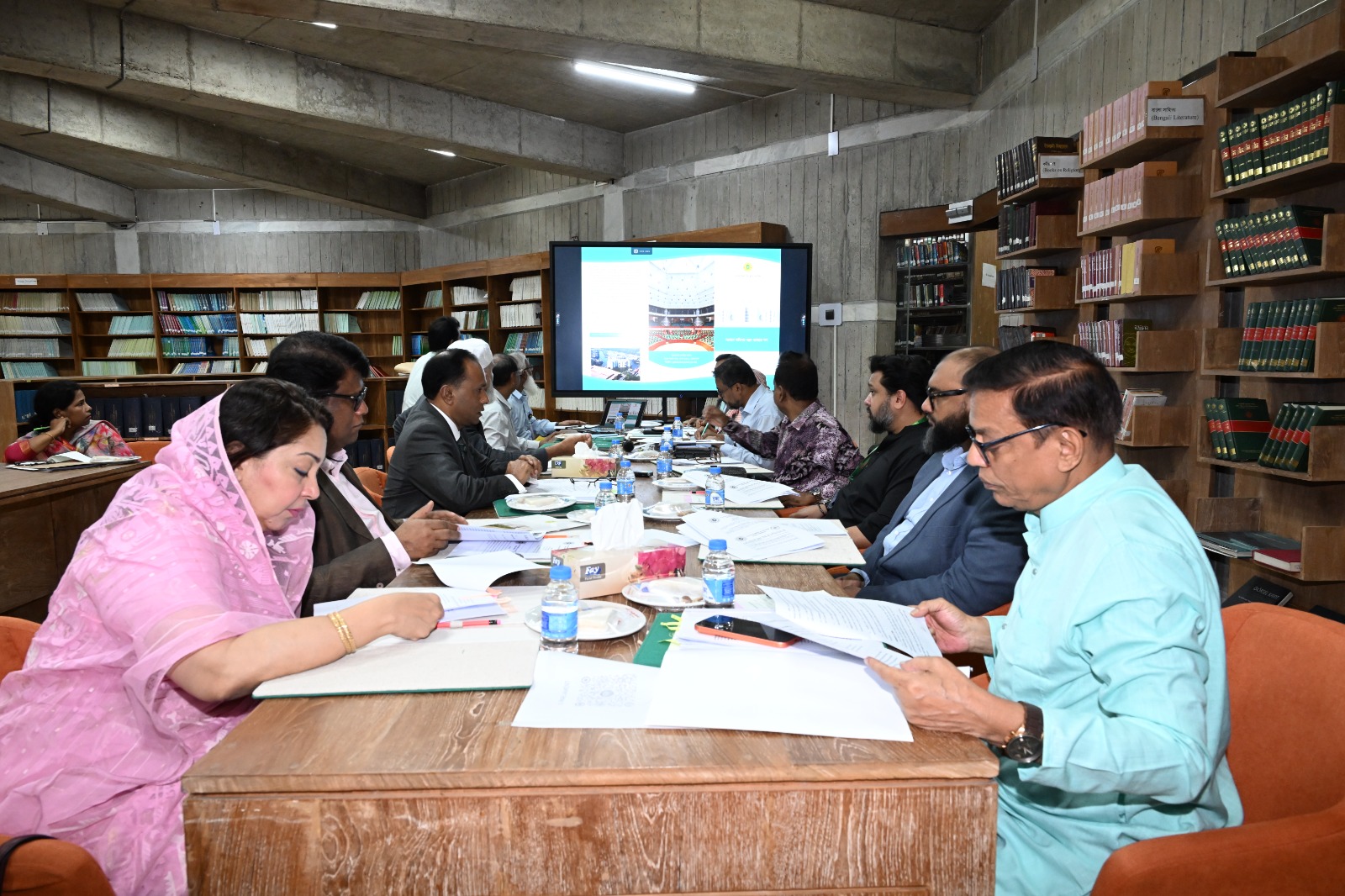 2nd meeting of library committee of 13th JS held 