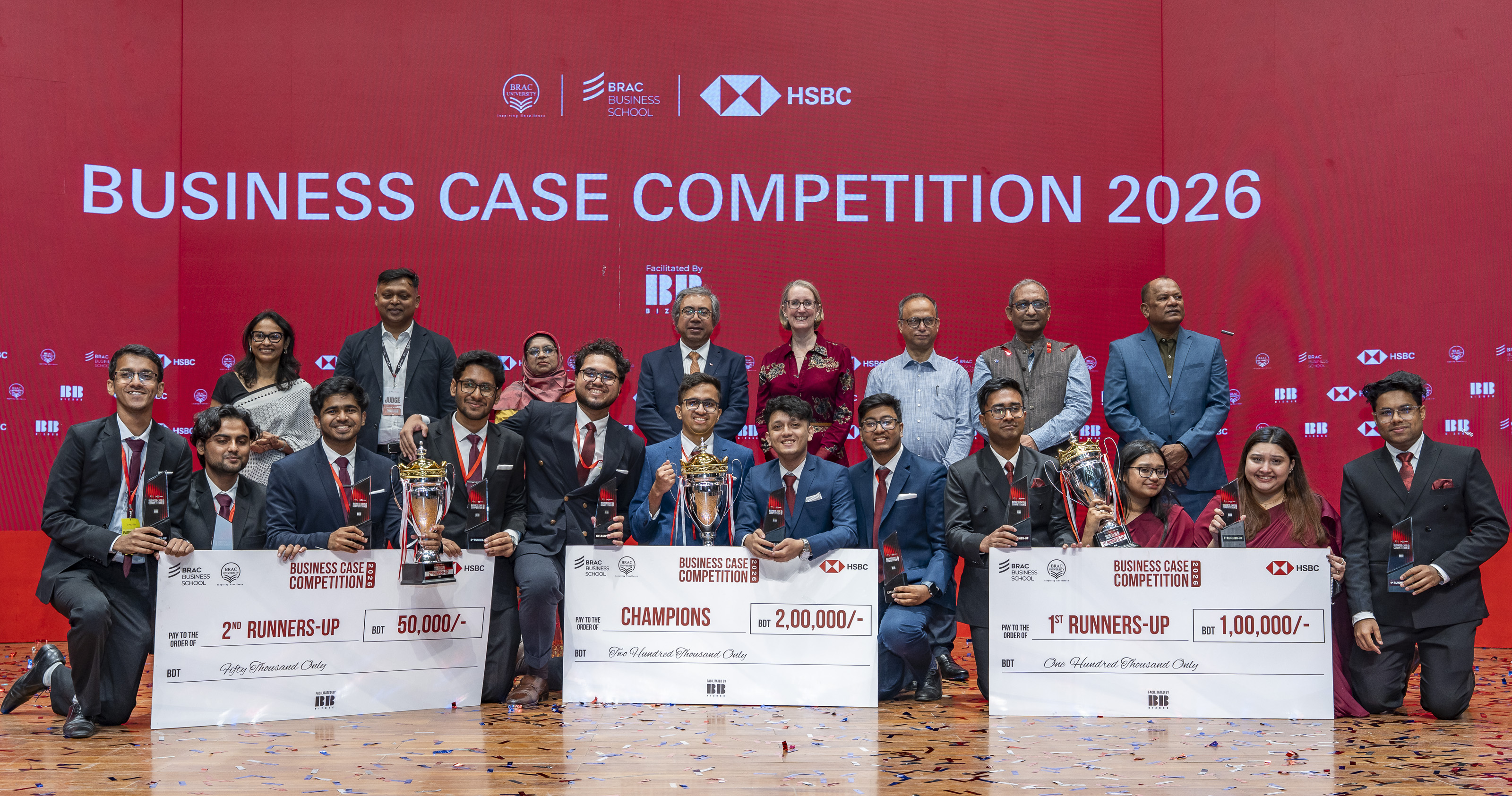 HSBC-BRAC University business case competition winners announced