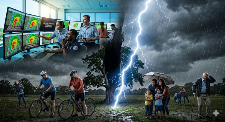 Lightning deaths expose gap between early warnings and public response