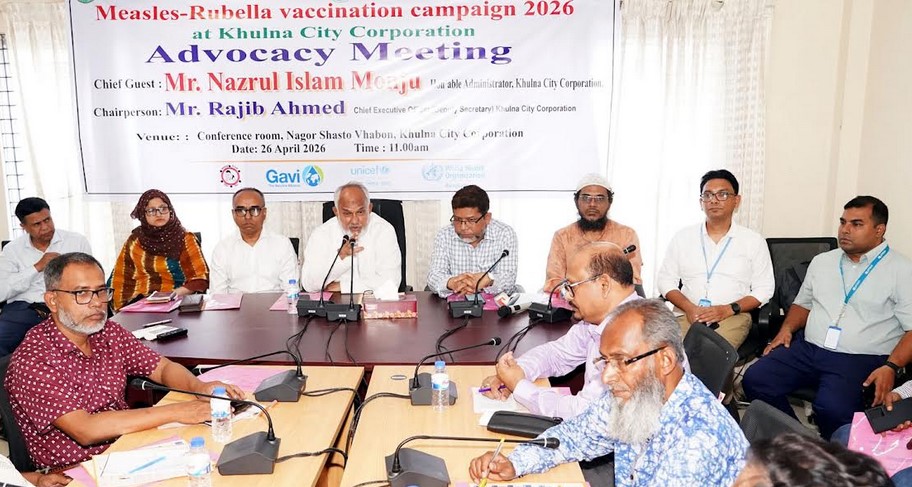 KCC pushes to meet measles-rubella vaccination target in Khulna