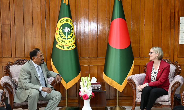 UK High Commissioner meets JS Speaker