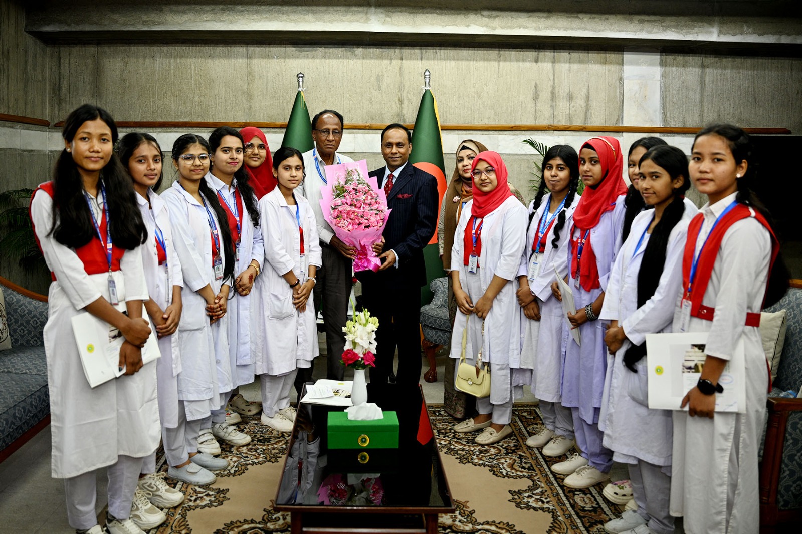 Durgapur Women’s College delegation meets Deputy Speaker 