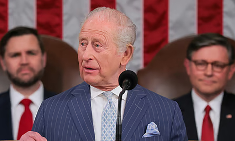 King Charles urges US-UK reset in speech to Trump