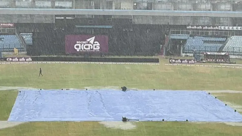 Toss delayed as rain disrupts Bangladesh-New Zealand 2nd T20I