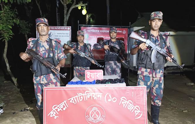 BGB seizes 10,000 yaba tablets in Cumilla