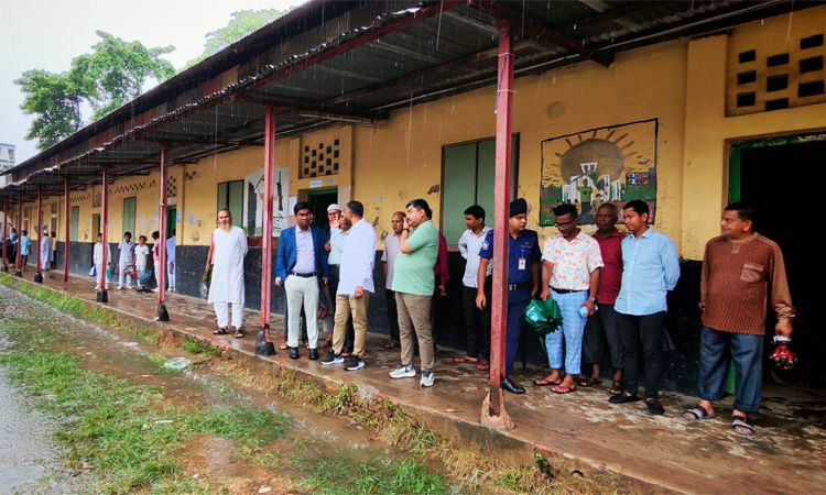 Cumilla exam centre waterlogging cleared swiftly on PM's orders