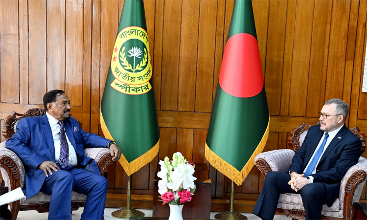 Russian Ambassador meets JS Speaker 