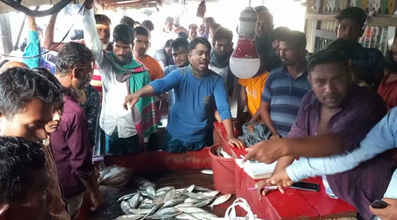 Fishing resumes in Meghna River in Lakshmipur after ban