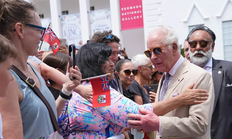 King Charles gets warm welcome in Bermuda after whirlwind US visit