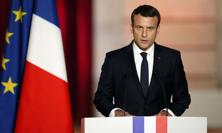 Macron urges 'coordinated reopening' of Hormuz by US, Iran