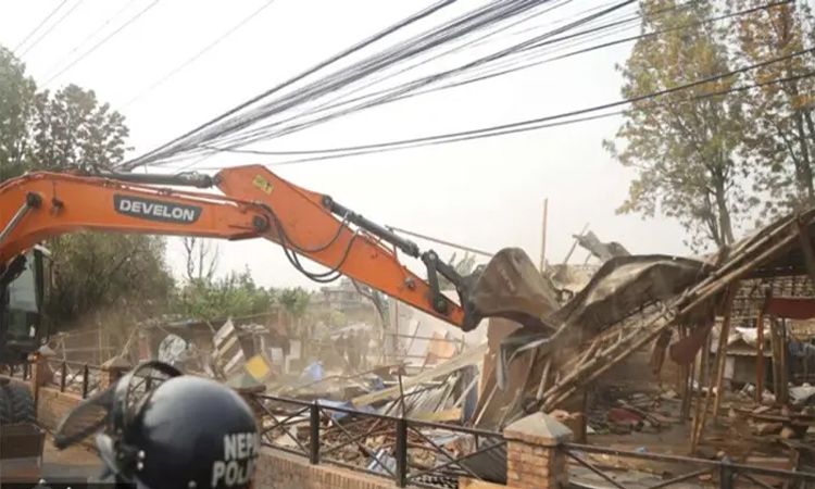 Nepal PM defends squatter settlement clearances