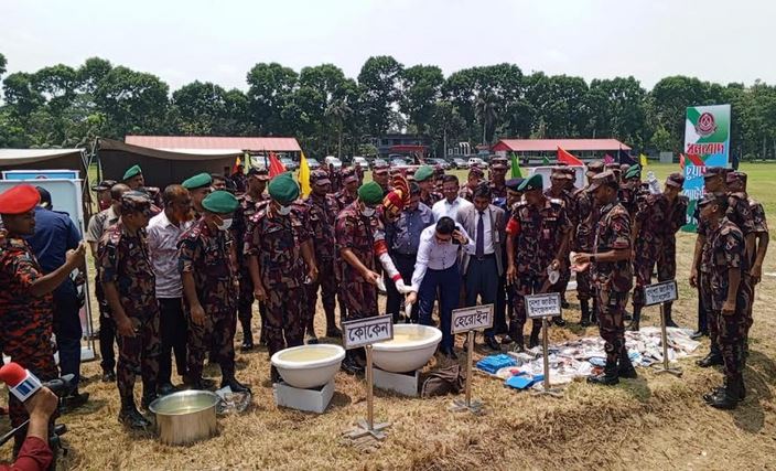 BGB destroys narcotics worth over Tk 3.18cr in Chuadanga