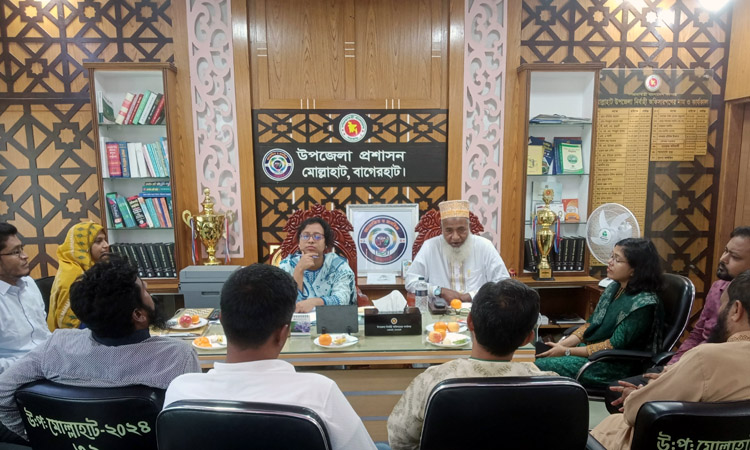 Meeting on boro paddy, rice procurement held in Mollahat