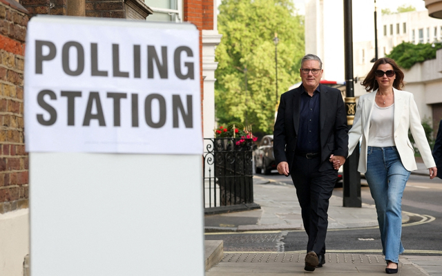 Polls close with Britons poised to punish Starmer's embattled Labour