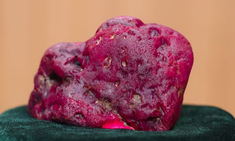 Myanmar says massive 11,000-carat ruby discovered
