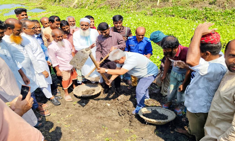 Canal excavation,  road development being done for public welfare: MP Milon
