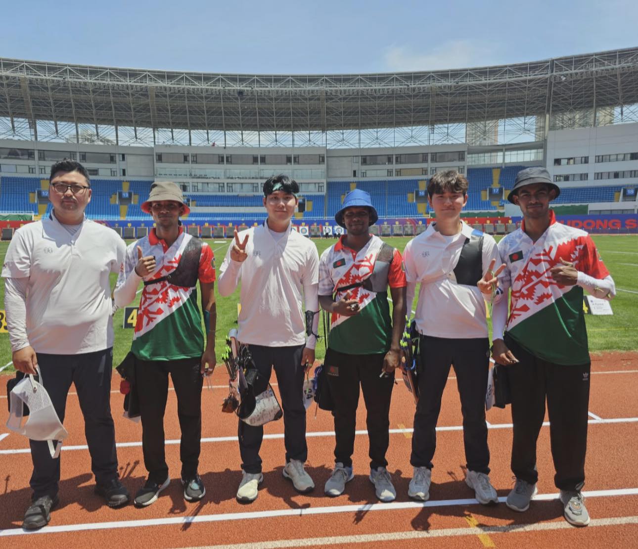 Bangladesh finish 6th in recurve men's team event