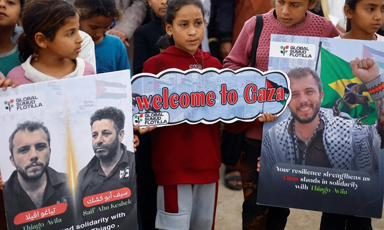 Israel deports two foreign activists seized from Gaza flotilla