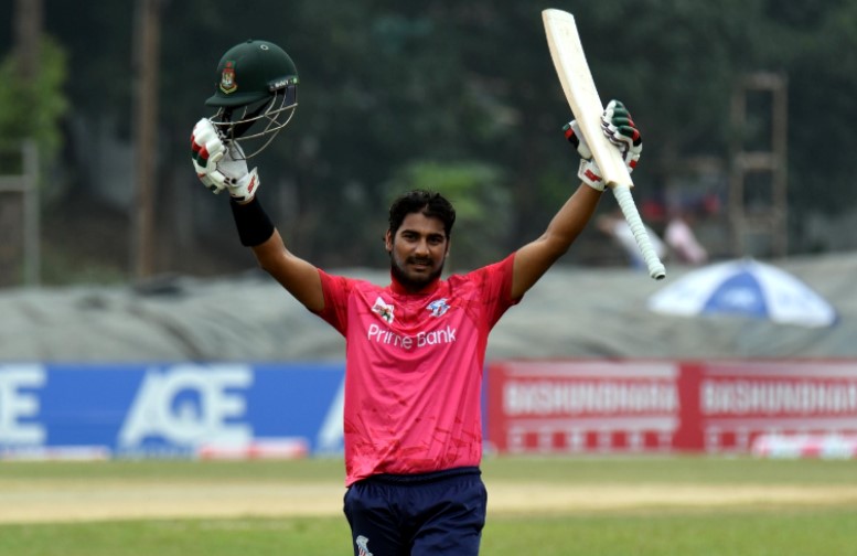 Naim Sheikh's six-laden century headlines rain-hit DPL round
