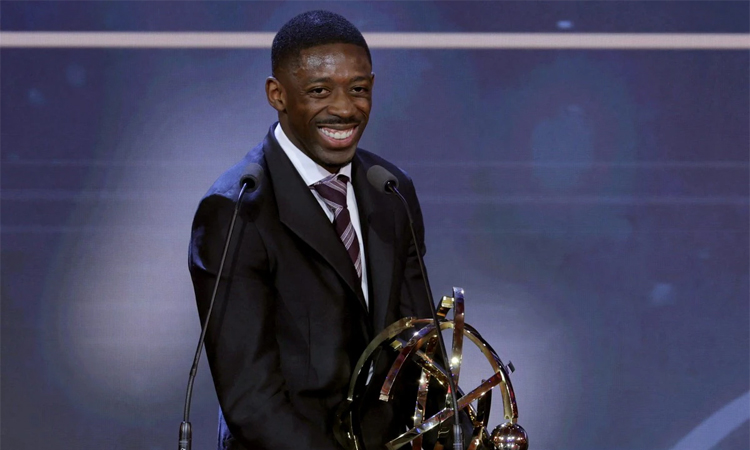 Dembele again voted player of the year in France