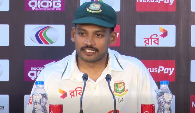 Shanto hails pacers after memorable victory against Pakistan