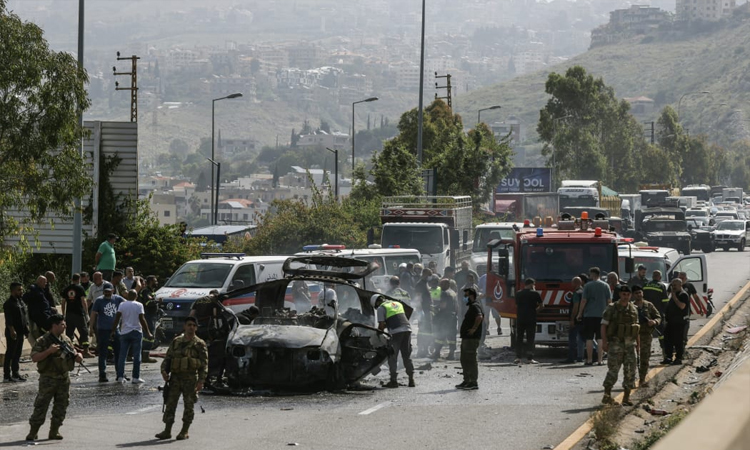 Israel strikes cars on highway south of Beirut: Lebanon state media