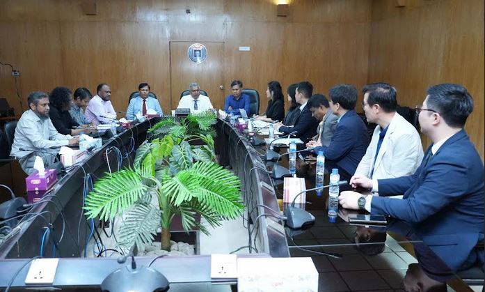 Korea’s joint delegation pays courtesy call on RU VC