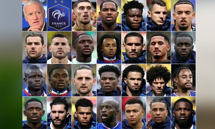 Mbappe, Dembele head up France squad for 2026 World Cup