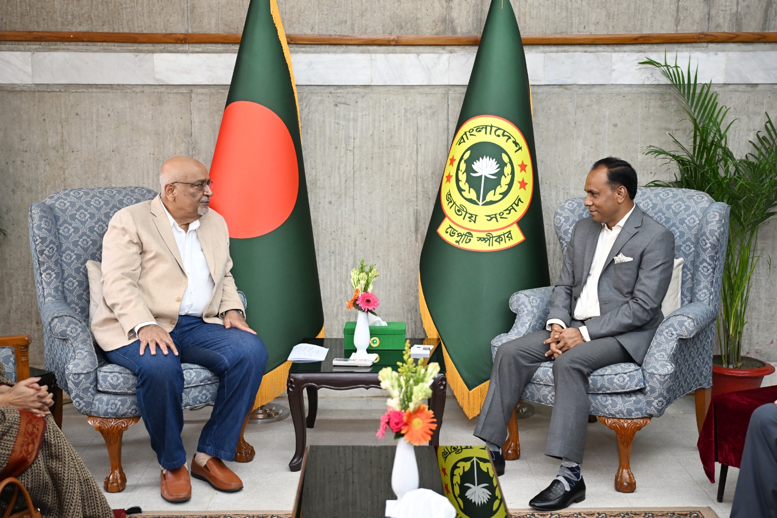 Citizen’s Platform on SDG meets Deputy Speaker 