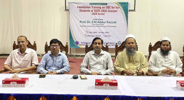 Training on OBE held at RUET