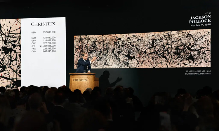 Jackson Pollock work sells for $181 mn