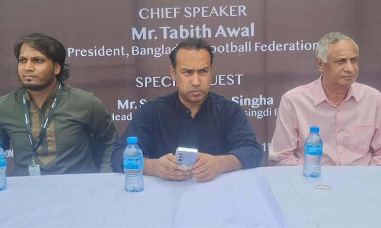 Bangladesh to be known through football:  Tabith Awal