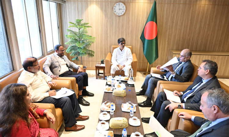 Brazilian envoy calls on Minister Amin Ur Rashid