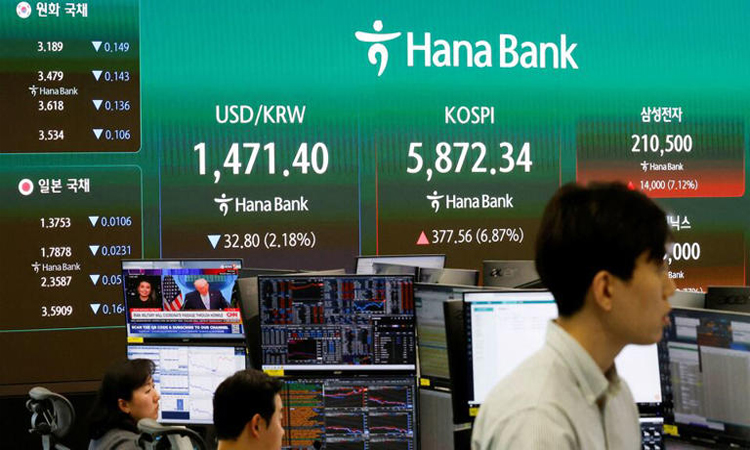 Japan's Nikkei, South Korea's Kospi jump on Iran hopes