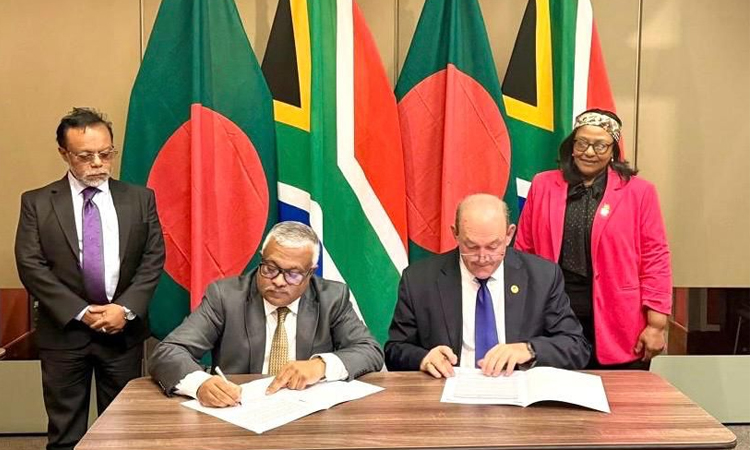 Bangladesh, South Africa vow stronger bilateral cooperation