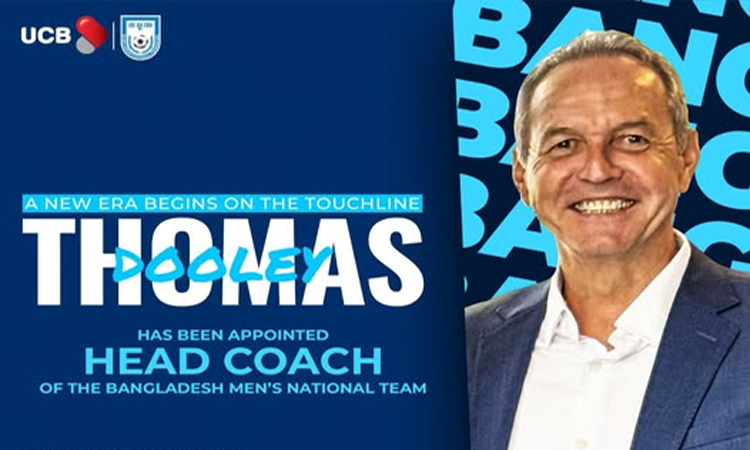 Thomas Dooley appointed Bangladesh football team head coach
