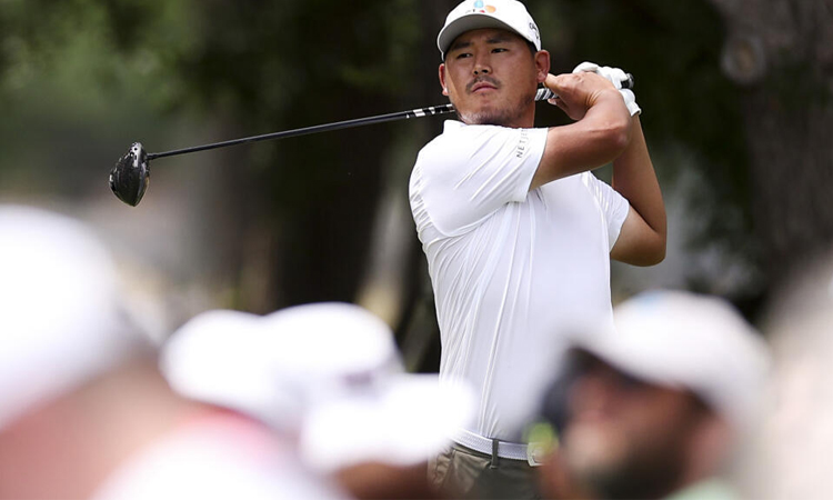 South Korean Kim flirts with 59, shoots 60 to lead CJ Cup Byron Nelson