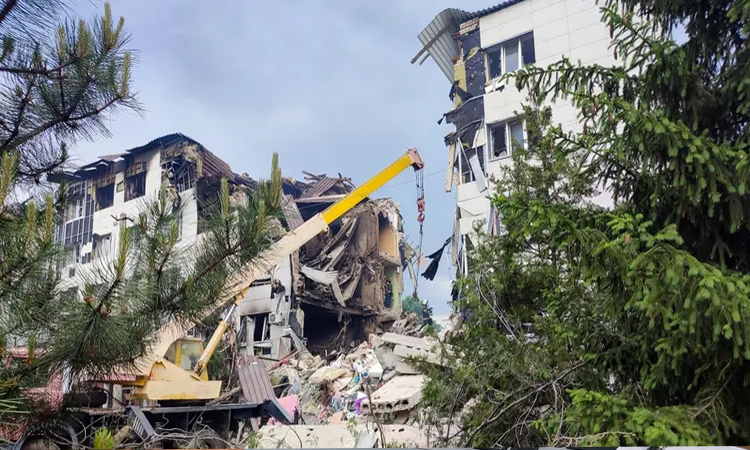 Toll from Ukrainian strike on college in occupied town rises to 10: Russia-backed governor    