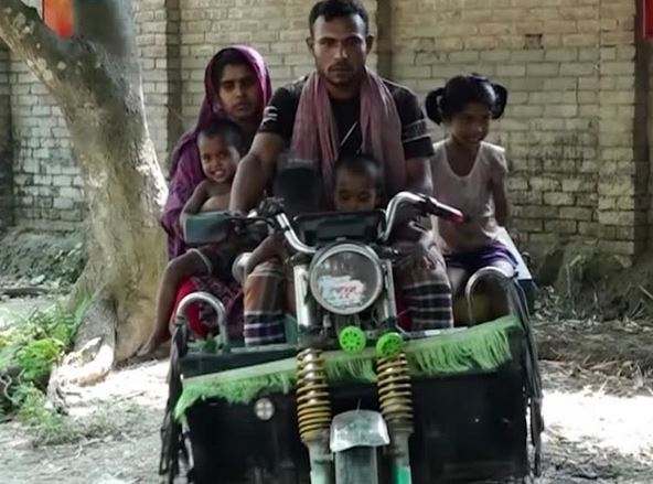 Humanitarian aid multiplies Eid joy of van driver Rezaul 