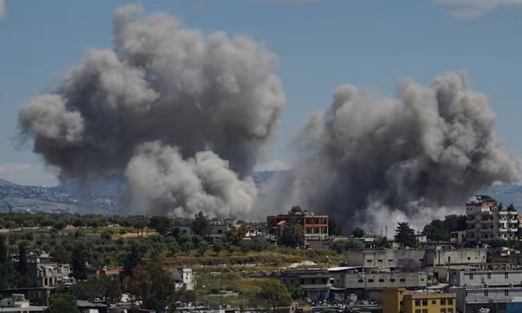 Strikes hit south Lebanon city after Israeli evacuation warning