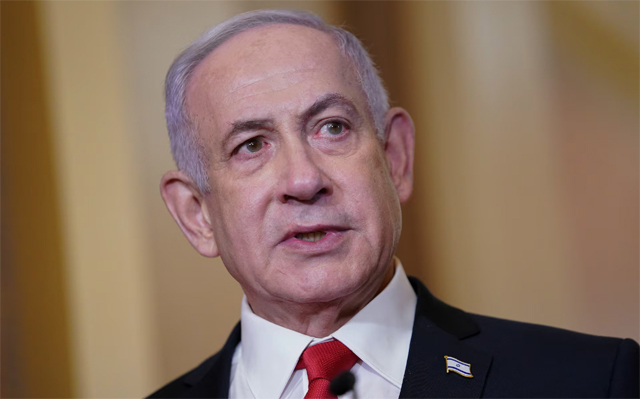 Israel PM says forces pushing into Lebanon as delegations meet in US