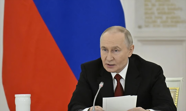 Putin says 'no one can say' origin of Romania drone strike
