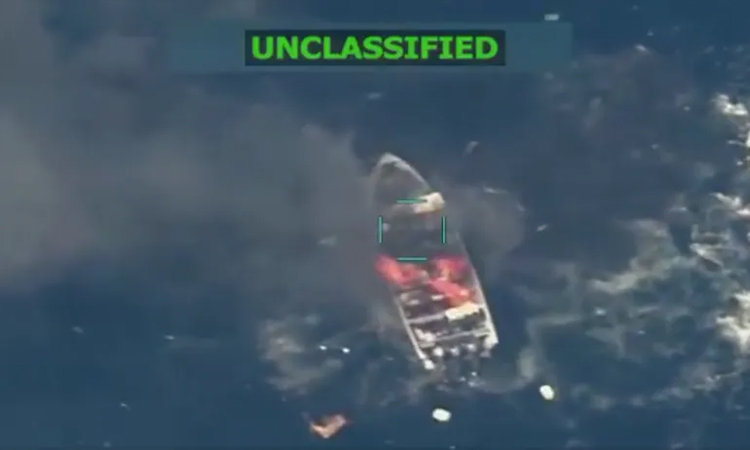 US boat strike kills three alleged drug smugglers
