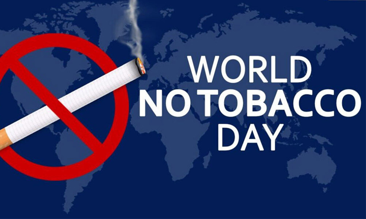 World No Tobacco Day tomorrow