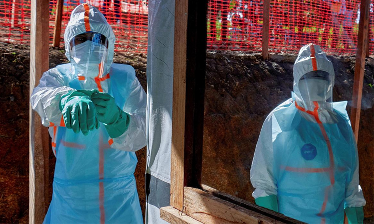 Africa CDC says over 1,100 suspected Ebola cases in DR Congo and Uganda
