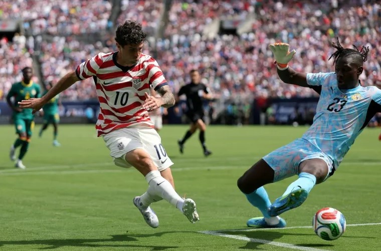 Pulisic finds form before World Cup as US beat Senegal 3-2