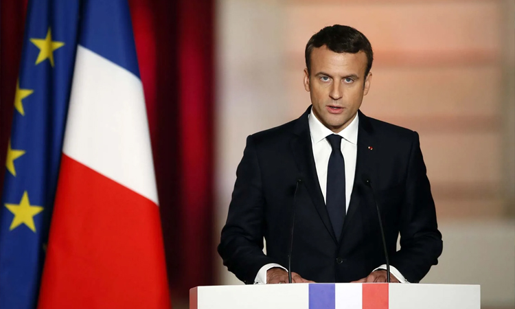 France, partners intercept Russian oil tanker: Macron