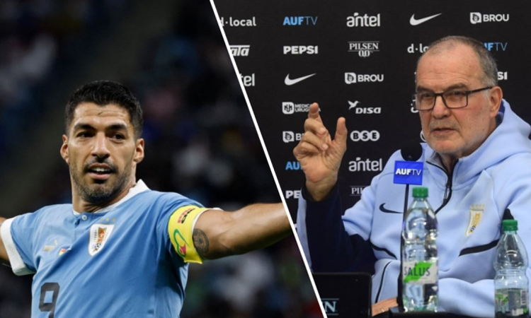 Bielsa says Suarez 'owes no apology' after World Cup omission