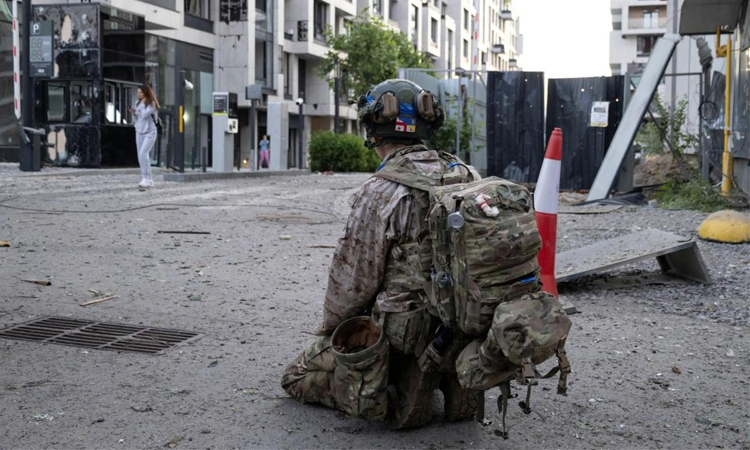 Drone strike kills 7 on bus in Russia-held eastern Ukraine: authorities